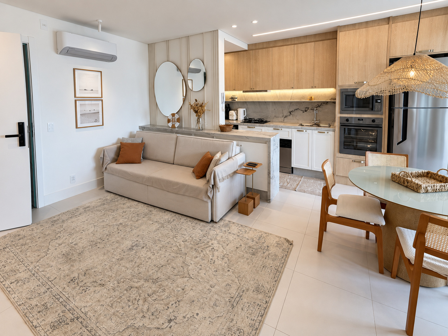 Sala para ficar à vontade